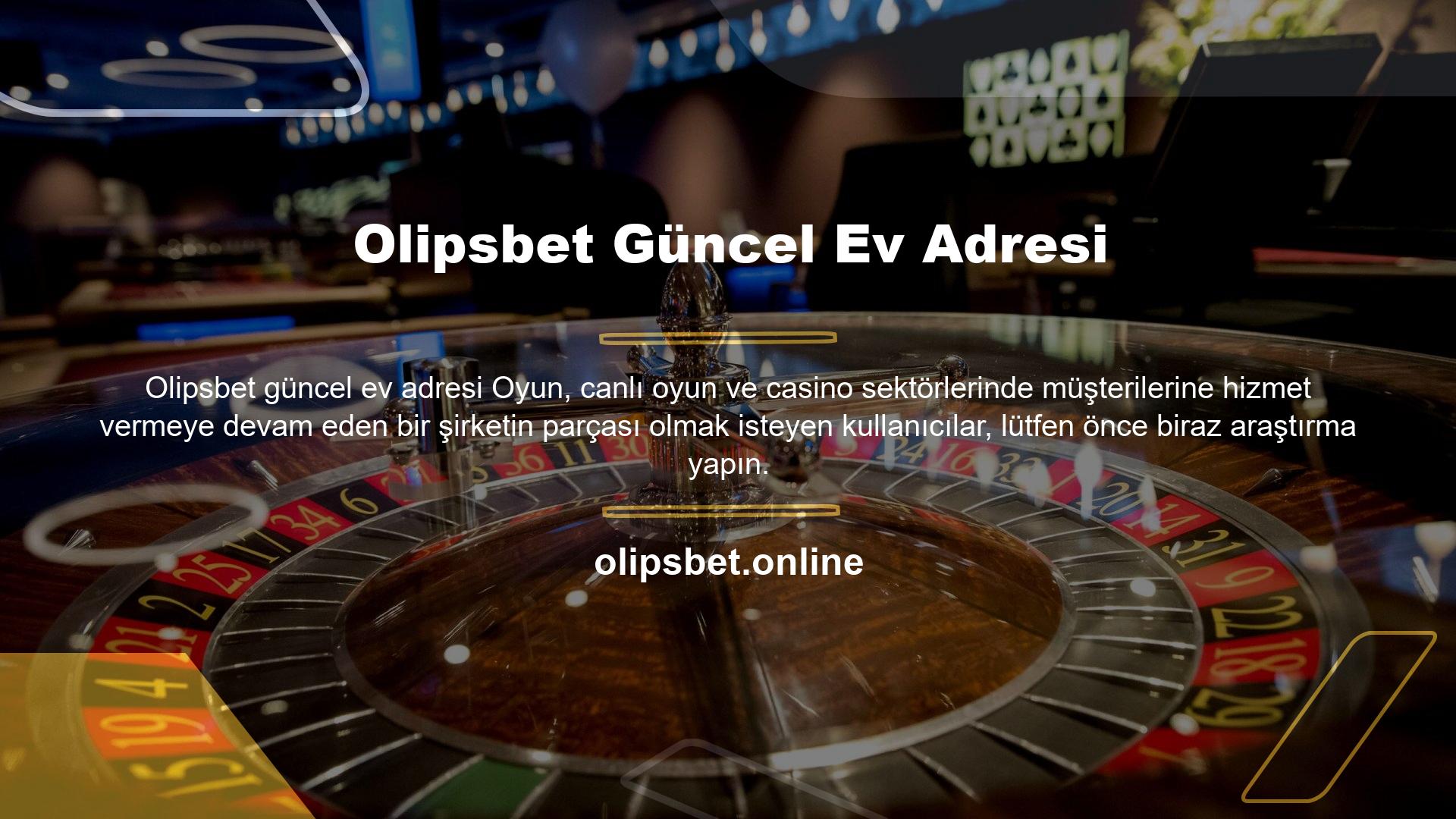 Olipsbet resmi olarak oyun sunucusu üzerinden beğenen kullanıcılar için konserler sunuyor ve üyelik işlemlerinde herhangi bir sorun yaşanmıyor