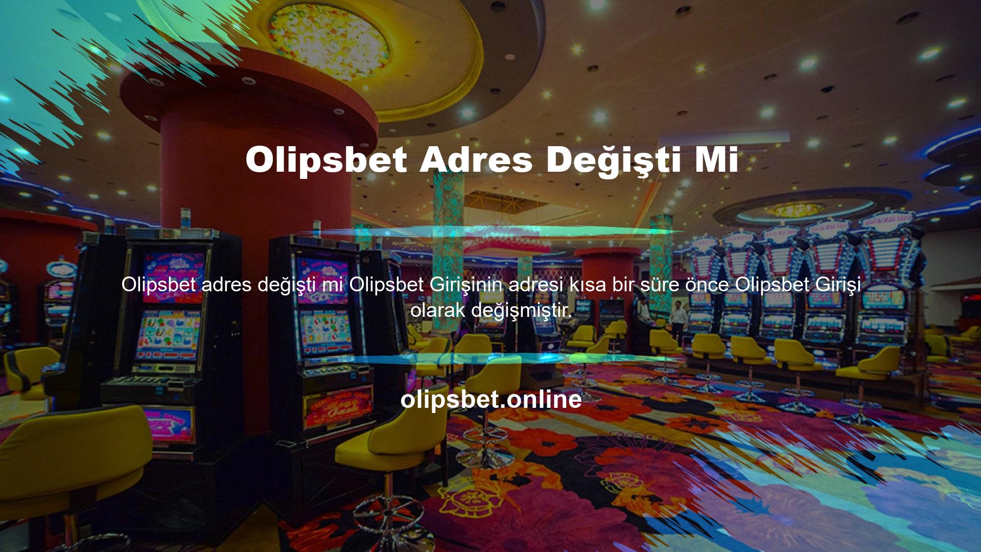 Spor ve casino oyunlarınıza erişmek için mevcut Olipsbet giriş adresinizi ziyaret ederek ve sağlanan butonları kullanarak mevcut web sitesi adresinize ulaşabilirsiniz