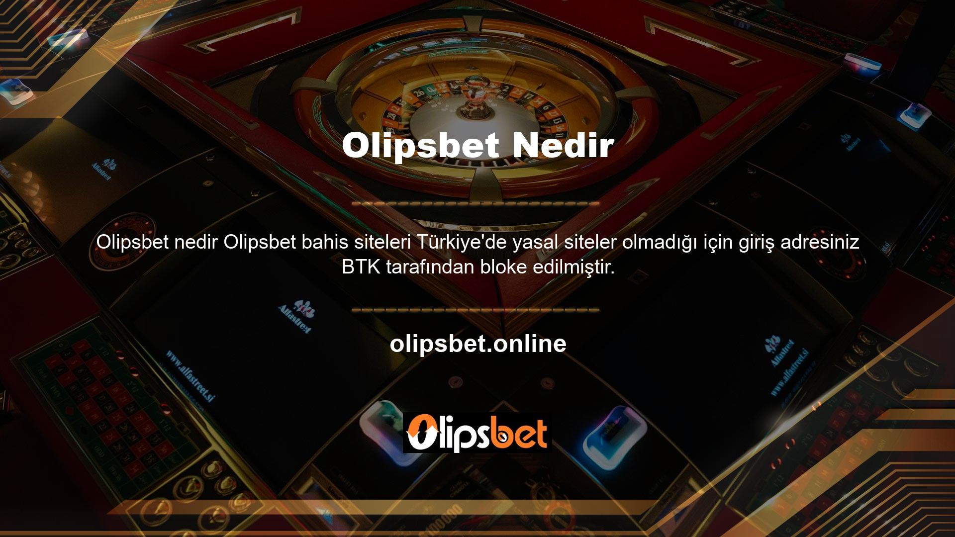Ancak bu sorunun çözülmesi için büyük çaba sarf eden casino sitesi Olipsbet, sorunu en kısa sürede çözerek üyelere yeni bir giriş adresi sağladı