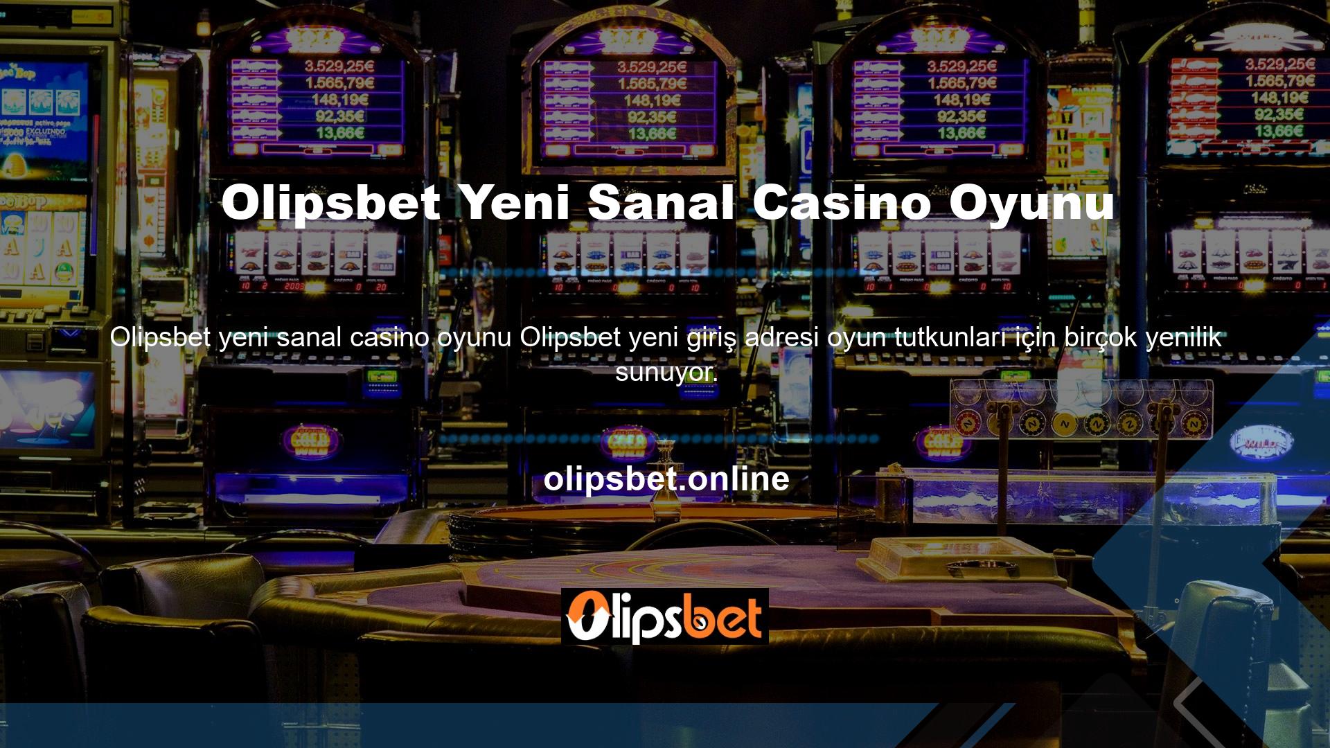 Site, geçtiğimiz günlerde Olipsbet yeni sanal casino oyununa bahis oynayan hayranlar tarafından ziyaret edildi